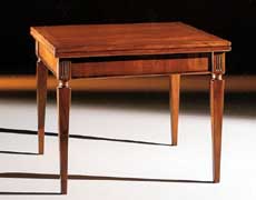 Extendable square table                            from Ortolan                                           